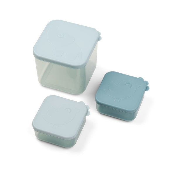Done by Deer Snackbakje Set M Elphee Blue 3st - Done by Deer - Babywinkel - 5712643044918
