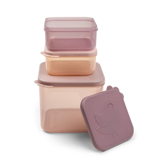 Done by Deer Snackbakje Set M Elphee Powder 3st koop je bij Babywinkel