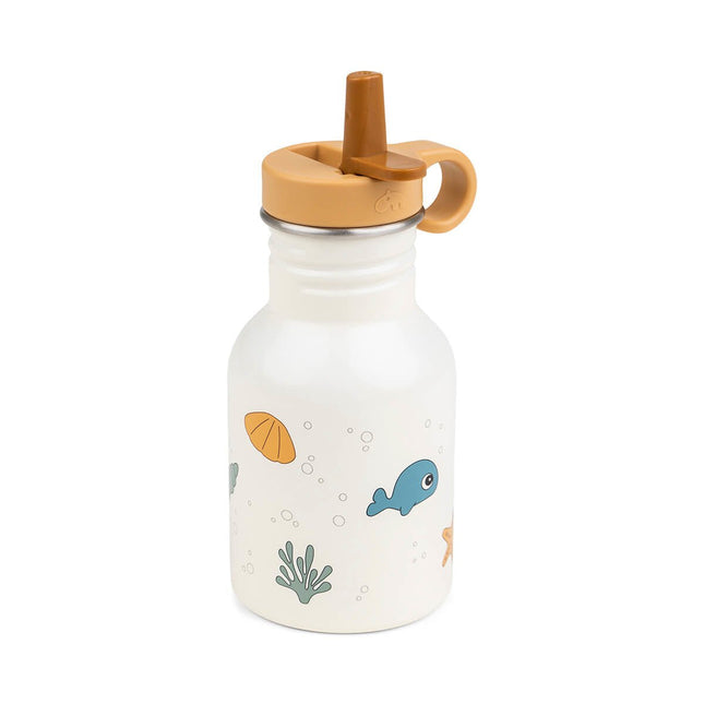 Done by Deer Thermosfles Sea Friends Beige koop je bij Babywinkel