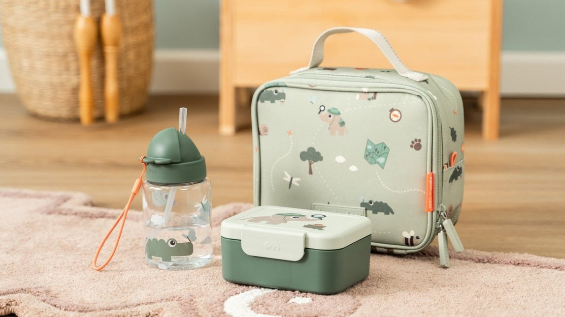 Done By Deer Tiny Thermos Lunchtas Tiny trails Green 2,8L koop je bij Babywinkel