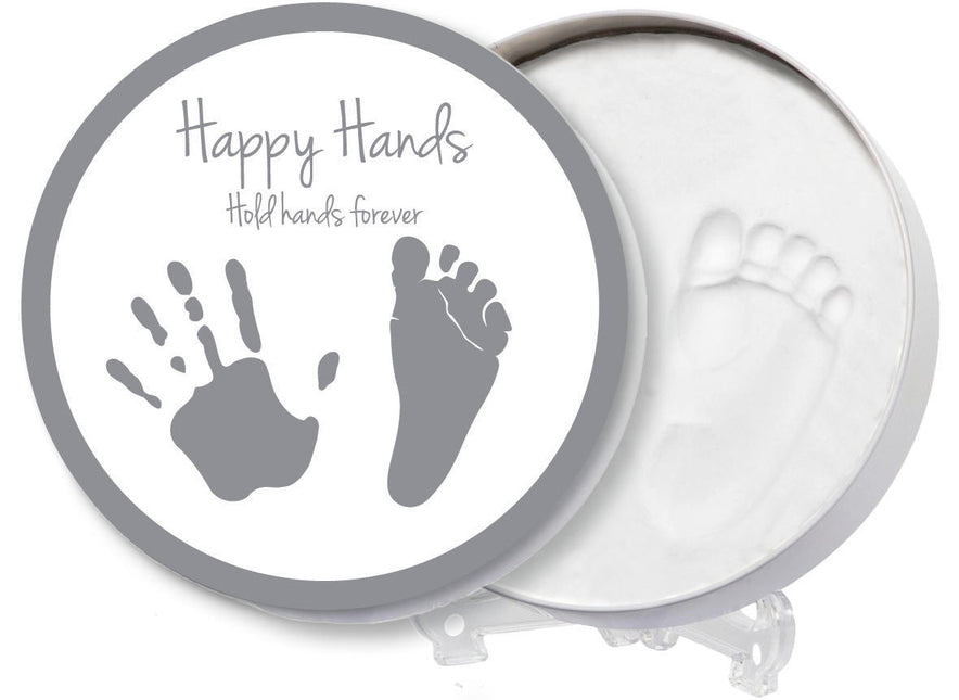 Dooky Afdrukset Happy Hands Rond Klei Blik koop je bij Babywinkel