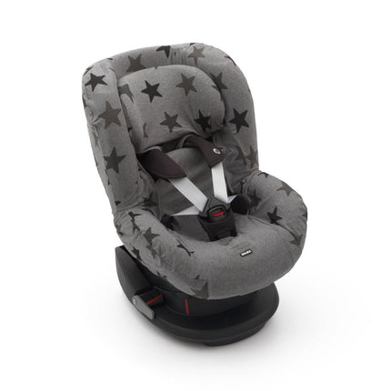 Dooky Autostoelhoes Seat Cover Groep 1 Grey Stars - Dooky - Babywinkel - 5038278000816