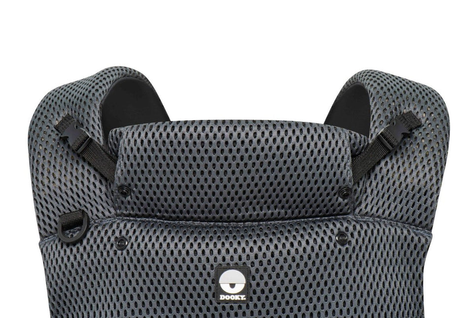 Dooky Draagdoek Urban Comfort Grey Sapphire koop je bij Babywinkel