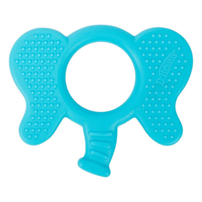 Dr. Brown's Bijtring Flexees olifant blauw - Dr. Brown's - Babywinkel - 072239312810