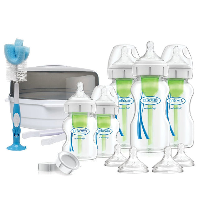 Dr. Brown's Newborn Gift Set brede hals - Babywinkel - 072239317990