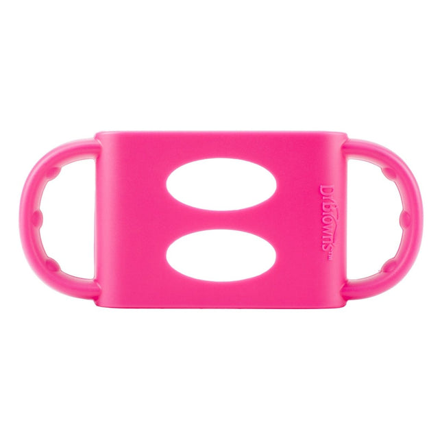 Dr. Brown's Siliconen handles brede halsfles roze - Dr. Brown's - Babywinkel - 072239313572