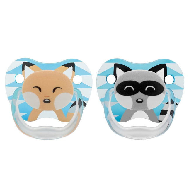Dr. Brown's Speen Fase 1 Blauw 2 - pack animal faces - Dr. Brown's - Babywinkel - 072239311929