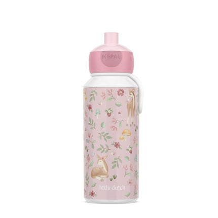 Drinkfles pop - up Campus 400 ml - Fairy Garden - Babywinkel - 8720294048756