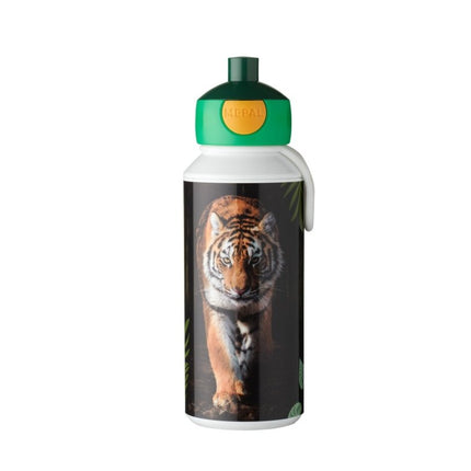 Drinkfles pop - up Campus 400 ml - Wild Tiger - Babywinkel - 8720294038436