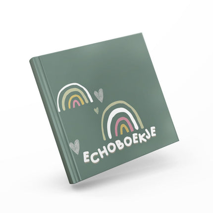 Echoboekje tijmgroen - Babywinkel - 9789083024684