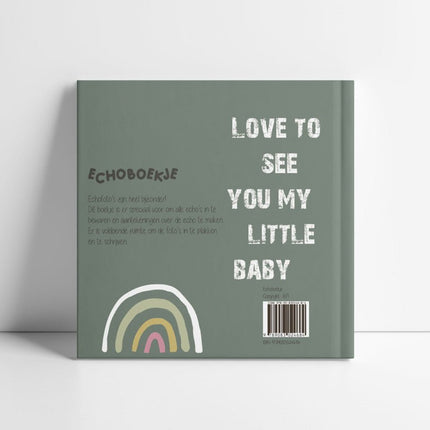 Echoboekje tijmgroen - Babywinkel - 9789083024684