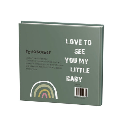 Echoboekje tijmgroen - Babywinkel - 9789083024684