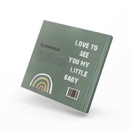 Echoboekje tijmgroen - Babywinkel - 9789083024684