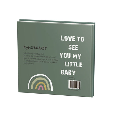 Echoboekje tijmgroen - Babywinkel - 9789083024684