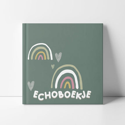 Echoboekje tijmgroen - Babywinkel - 9789083024684