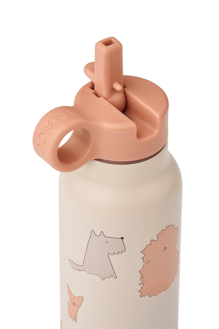 Falk Water Bottle 350 ml Cats and Dogs / Sandy - Babywinkel - 5715493474898