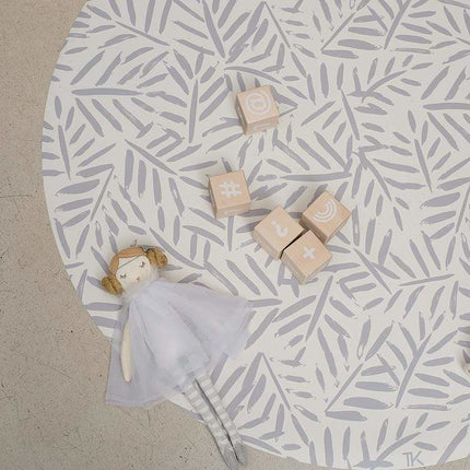Toddlekind Vloerkleed Leaves Stone