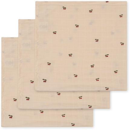 Konges Sløjd Hydrofiele Doek Cherry 65cm 3st