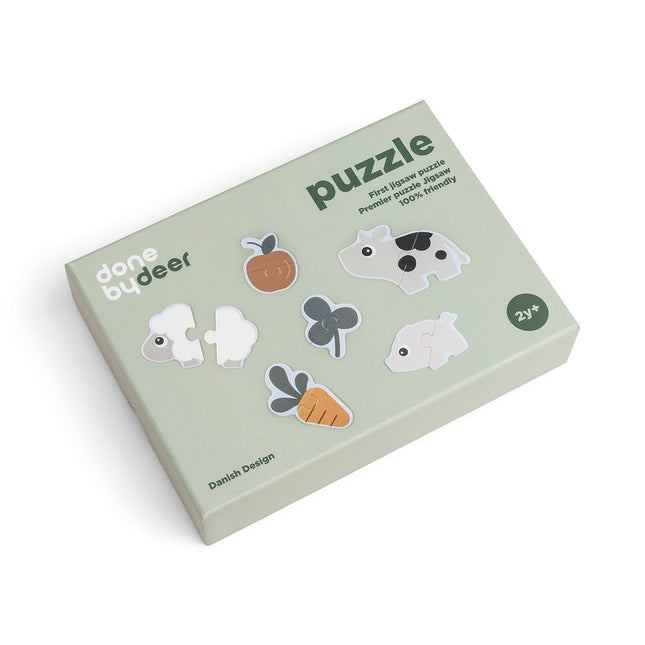 Done by Deer Puzzel Jigaw Set Tiny Farm koop je bij Babywinkel