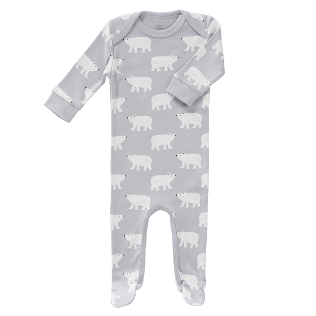 Fresk Baby Pyjama Met Voet Polar Bear koop je bij Babywinkel