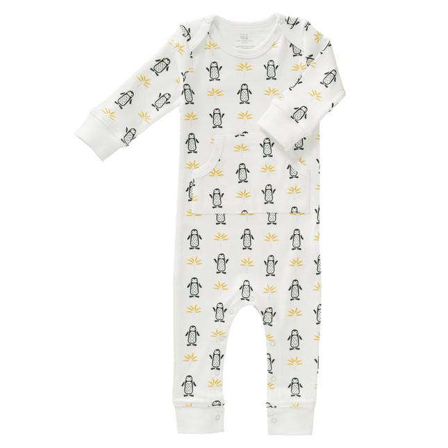 Fresk Baby Pyjama Zonder Voet Pinguin koop je bij Babywinkel