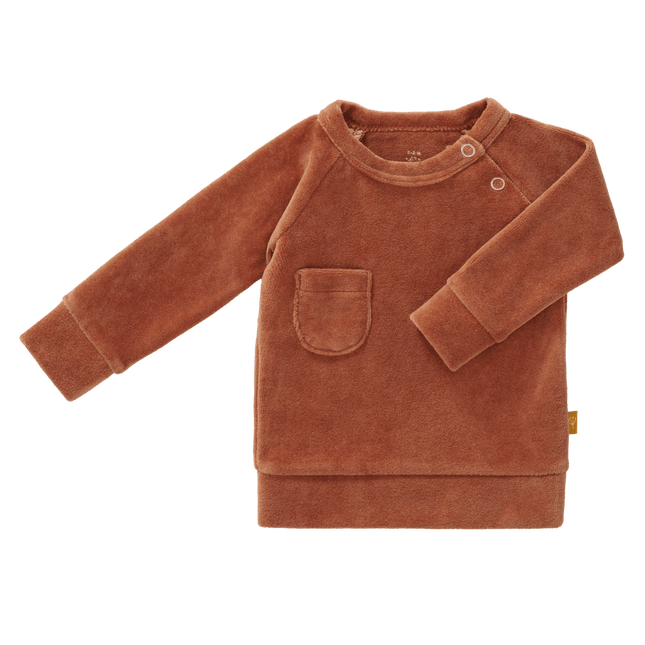 Fresk Baby Trui Velours Copper koop je bij Babywinkel