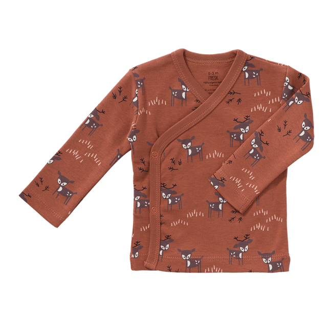 Fresk Baby Vestje Deer Amber Brown koop je bij Babywinkel