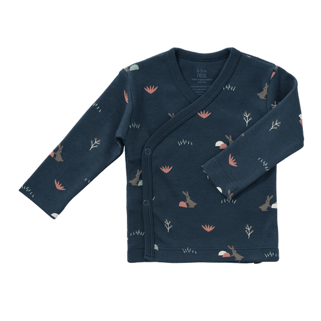 Fresk Baby Vestje Rabbit Mood Indigo koop je bij Babywinkel