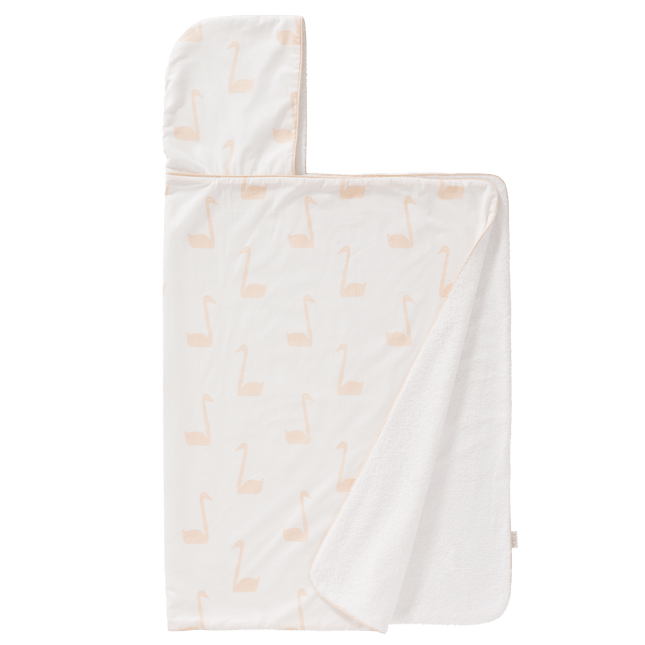Fresk Badcape Baby Swan Pale Peach - Fresk - Babywinkel - 8719638232463