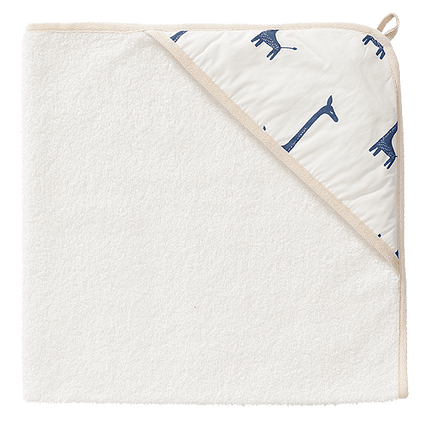 Fresk Badcape Baby Wikkel Giraf Indigo Blue - Fresk - Babywinkel - 8719638232494