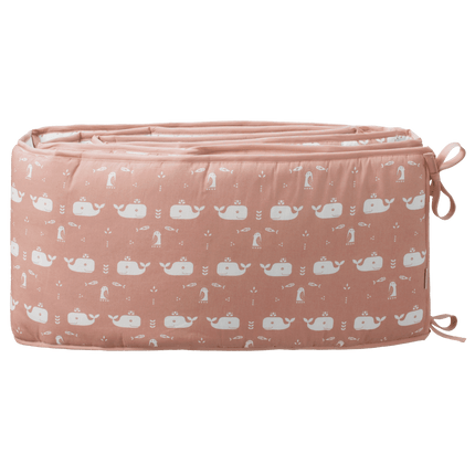 Fresk Bedomrander Whale Mellow Rose 180cm - Fresk - Babywinkel - 8718754236225