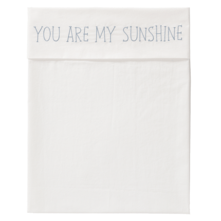 Fresk Ledikantlaken Sunshine Blue Fog 120x150cm - Fresk - Babywinkel - 8718754238946