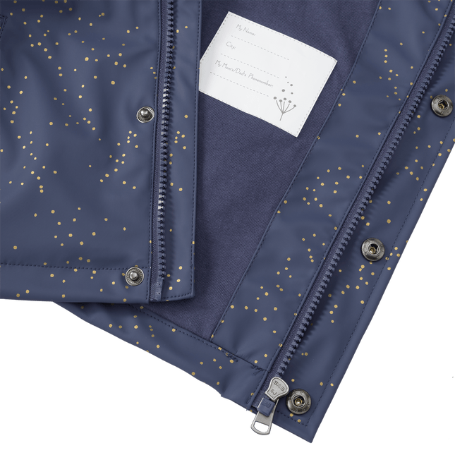 Fresk Regenjas Indigo Dots - Fresk - Babywinkel - 8720088950494