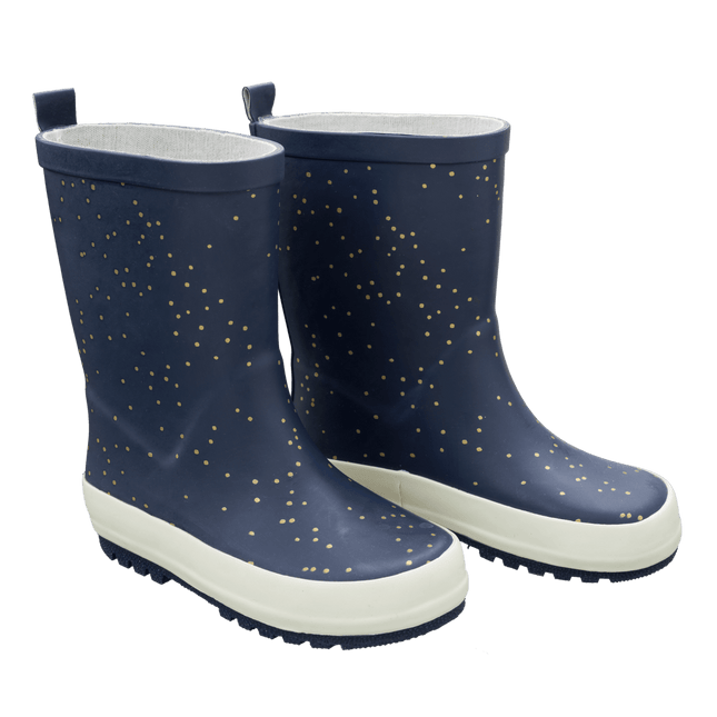 Fresk Regenlaarsjes Indigo Dots koop je bij Babywinkel