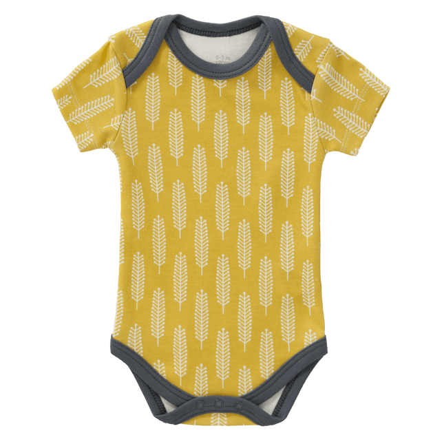 Fresk Romper Korte Mouw Havre Vintage Yellow - Fresk - Babywinkel - 8718754238144