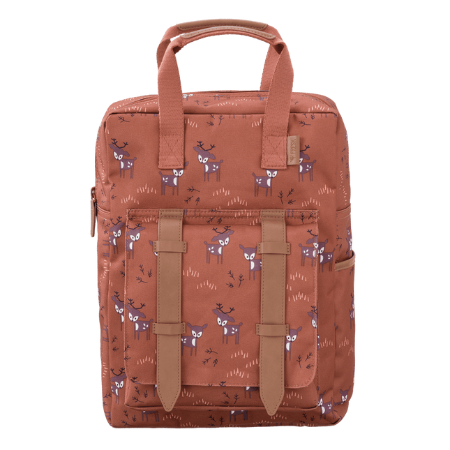Fresk Rugzak Deer Groot Amber Brown - Fresk - Babywinkel - 8720574691818