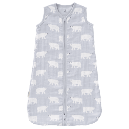 Fresk Slaapzak Baby Muslin Polar Bear 2 - laags - Fresk - Babywinkel - 8720088951095