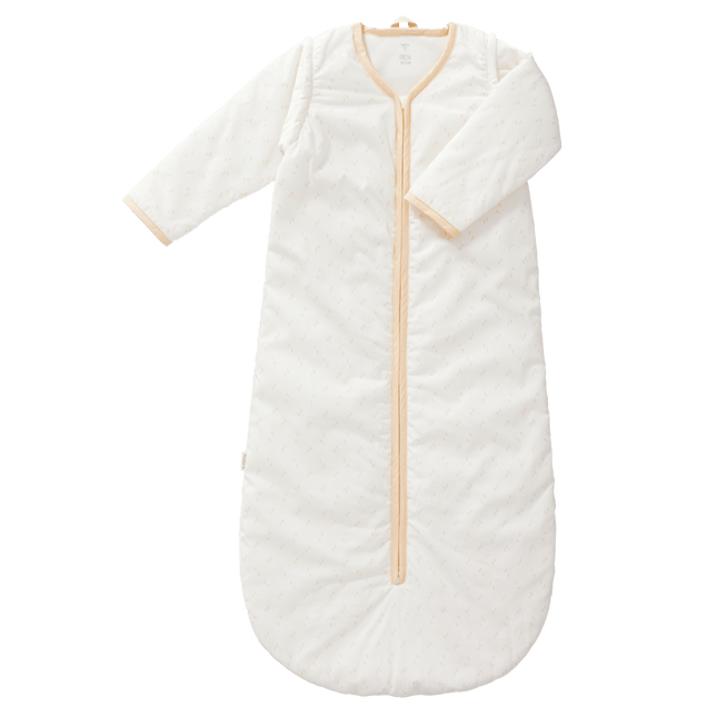 Fresk Slaapzak Baby Winterslaapzak Afristsbare Mouw Diagonals Pale Peach koop je bij Babywinkel