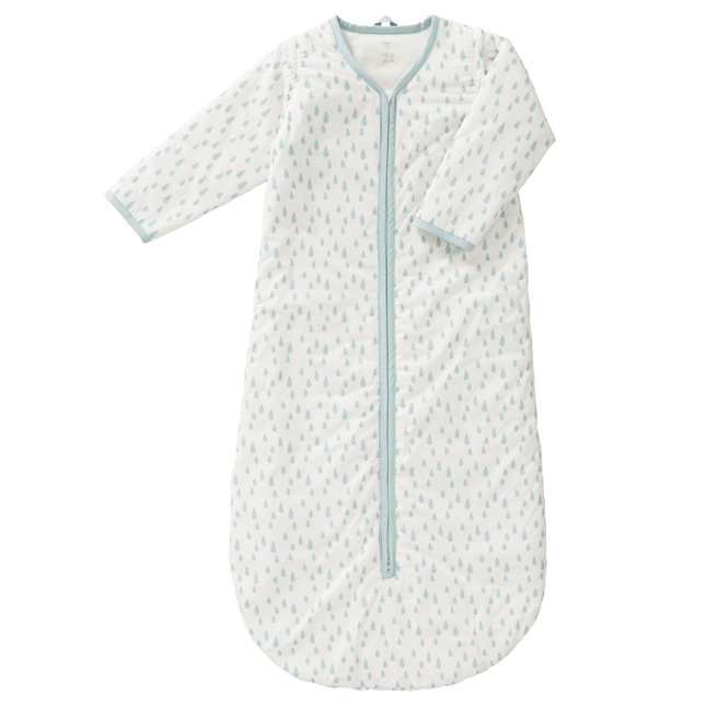 Fresk Slaapzak Baby Winterslaapzak Afristsbare Mouw Drops Ether Blue - Fresk - Babywinkel - 8719638233620