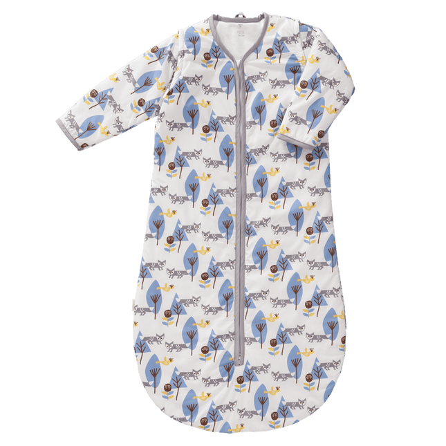 Fresk Slaapzak Baby Winterslaapzak Afristsbare Mouw Fox Blue koop je bij Babywinkel