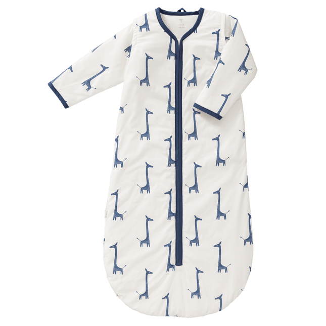 Fresk Slaapzak Baby Winterslaapzak Afristsbare Mouw Giraf Indigo Blue - Fresk - Babywinkel - 8719638232890
