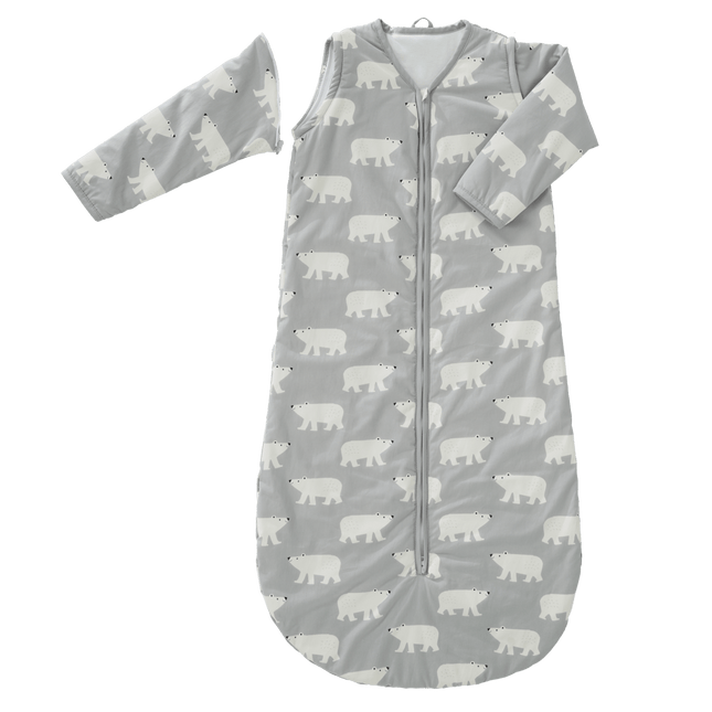 Fresk Slaapzak Baby Winterslaapzak Afristsbare Mouw Polar Bear - Fresk - Babywinkel - 8720088955727