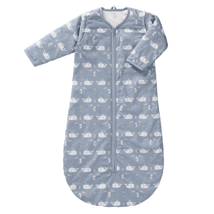 Fresk Slaapzak Baby Winterslaapzak Afristsbare Mouw Whale Blue Fog - Fresk - Babywinkel - 8719638233057