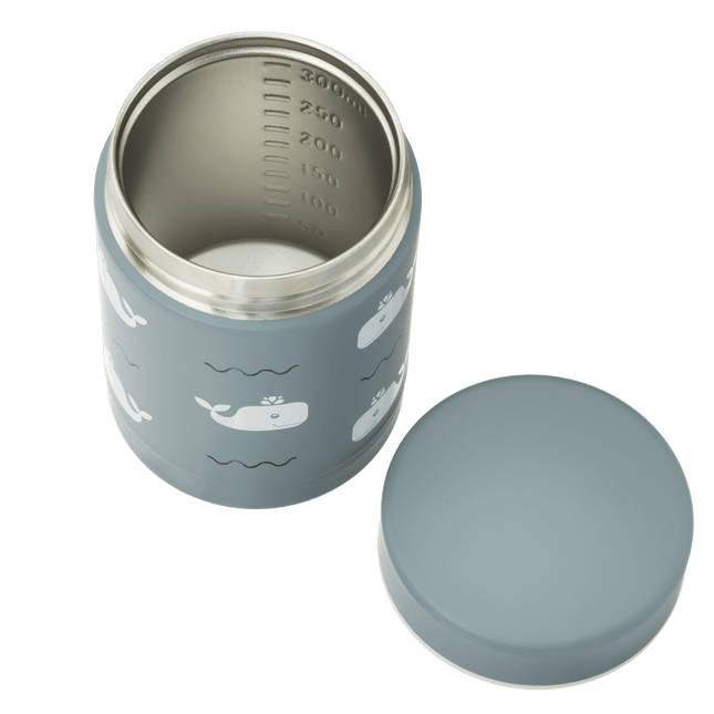 Fresk Thermosfles Food Jar Whale 300ml koop je bij Babywinkel