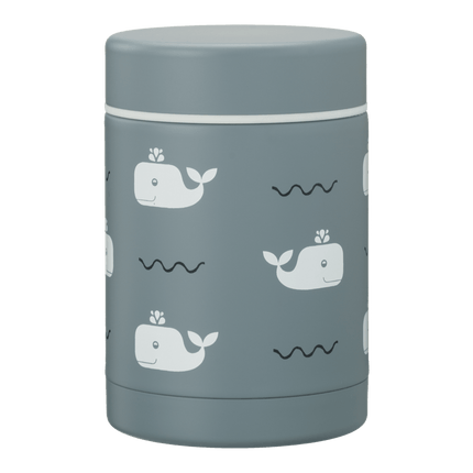 Fresk Thermosfles Food Jar Whale 300ml - Fresk - Babywinkel - 8720088957875