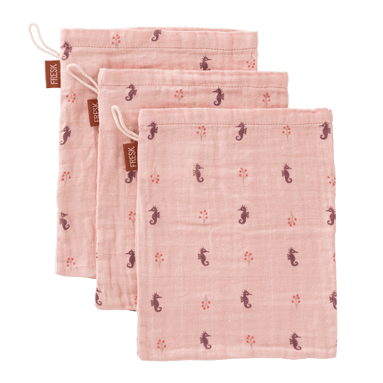 Fresk Washandje Seahorse Set 3St - Fresk - Babywinkel - 8720874453406