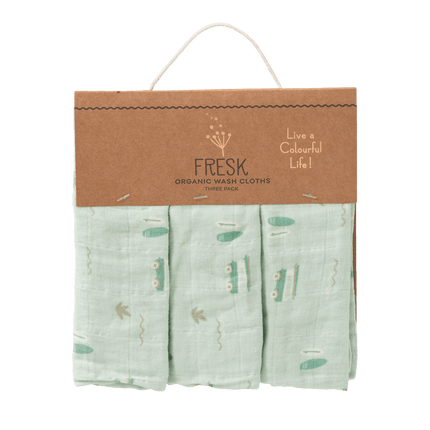 Fresk Washandje Surf Boy Set 3St - Fresk - Babywinkel - 8720874453390