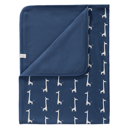 Fresk Wiegdeken Giraf Indigo Blue - Fresk - Babywinkel - 8719638231039