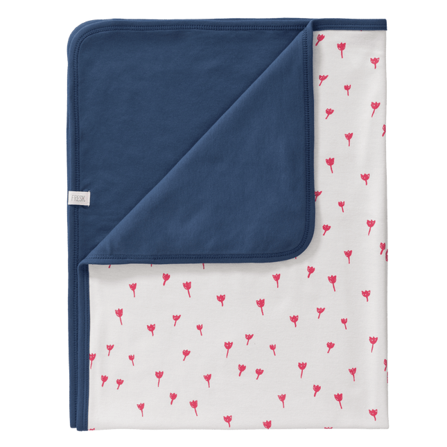 Fresk Wiegdekens Tulip Red koop je bij Babywinkel