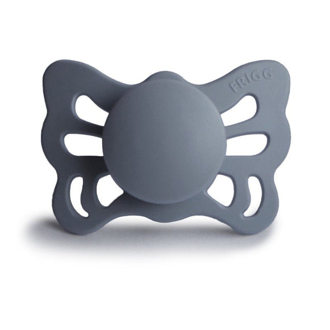 Frigg Speen Maat 1 Butterfly Anatomical Great Gray Silicone - Frigg - Babywinkel - 5715239018331